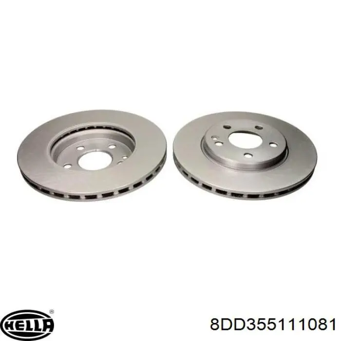 Disco de freno delantero Mercedes A1694211112