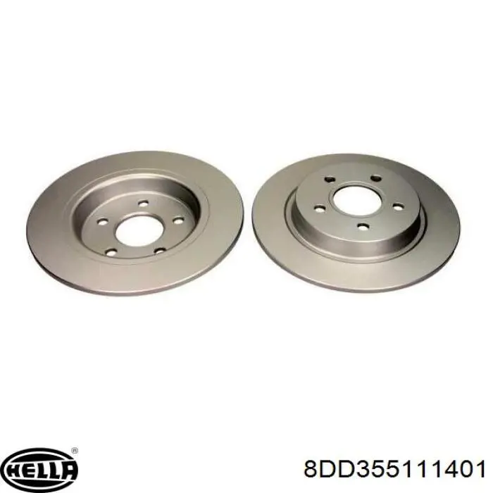 Disco de freno trasero Volvo V40 525, 526