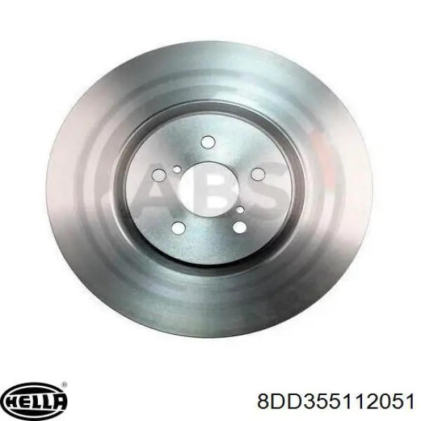 Freno de disco delantero Subaru Impreza 1 GC