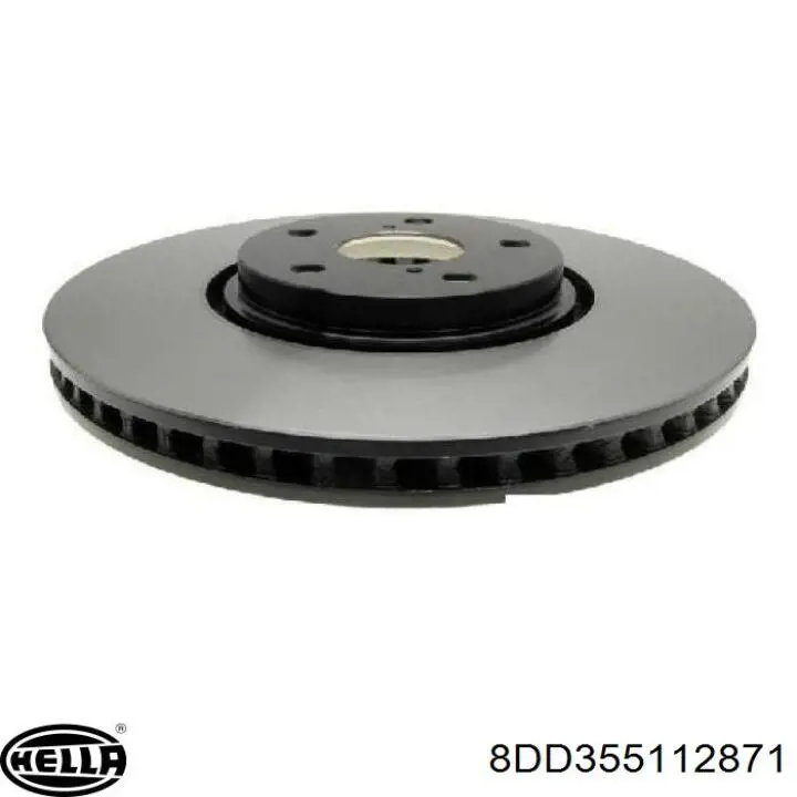Disco de freno delantero Toyota 4351230370