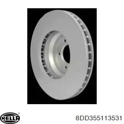 8DD 355 113-531 HELLA freno de disco delantero