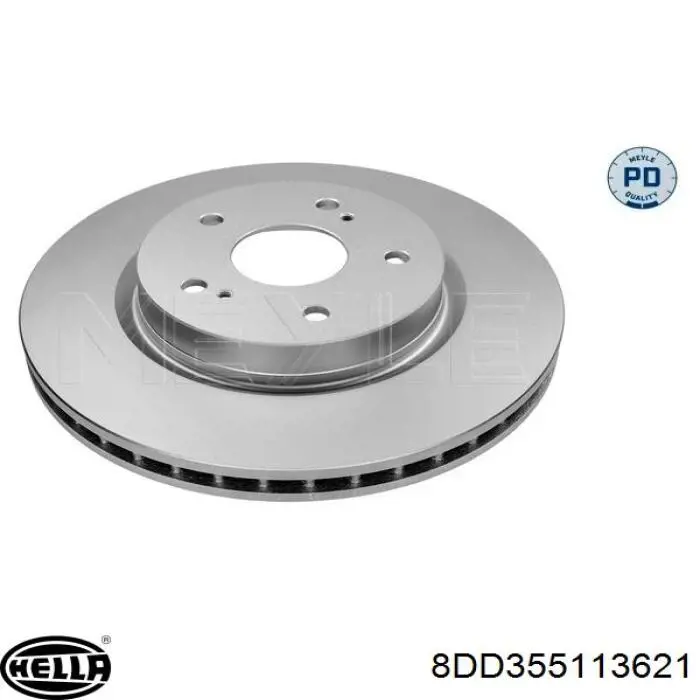 Comprar 8DD355113621 HELLA Freno de disco delantero