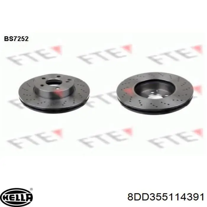 Frenos delanteros Mercedes A204421361290 precio, desde 45,20 EUR