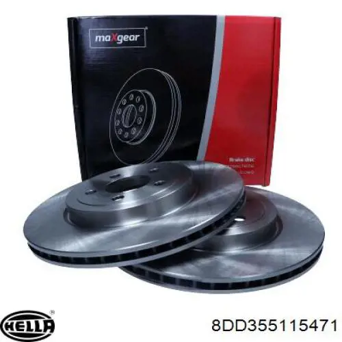 Disco de freno 5154118AC Chrysler