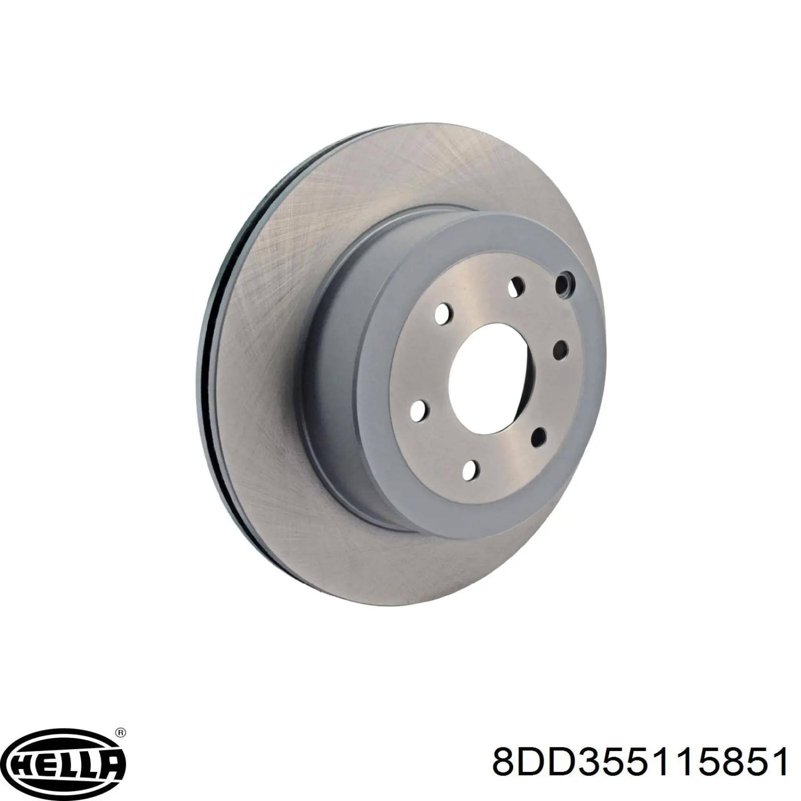 8DD355115851 HELLA disco de freno trasero