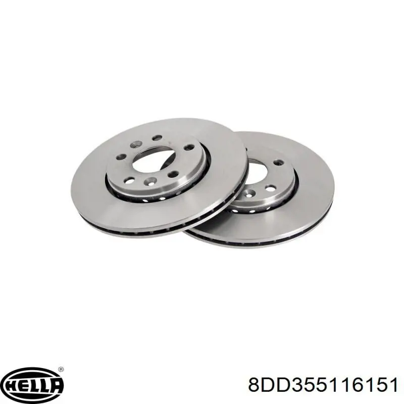 Freno de disco delantero Renault DUSTER 2 HM