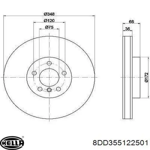 Frenos delanteros Hyundai/Kia S517123L000 precio, desde 61,32 EUR
