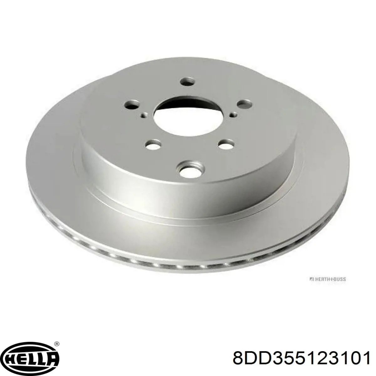 Disco de freno trasero 18462 ABS