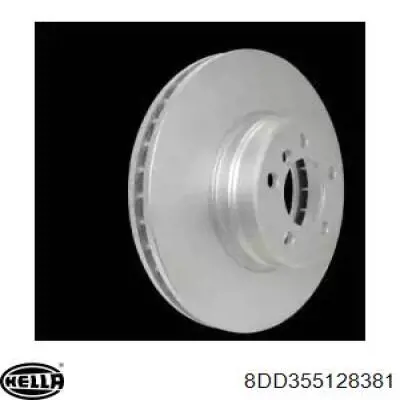 8DD355128381 HELLA freno de disco delantero