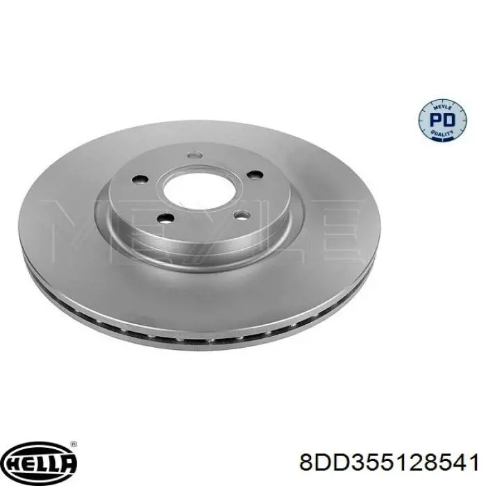 8DD355128541 HELLA freno de disco delantero