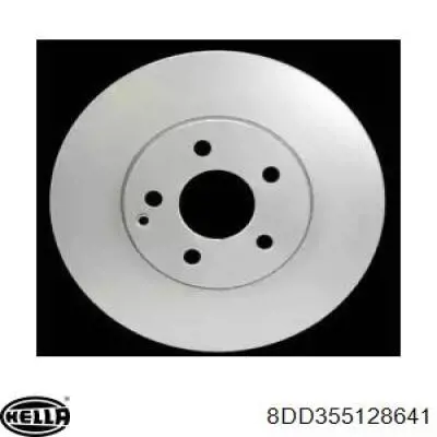 8DD355128641 HELLA freno de disco delantero