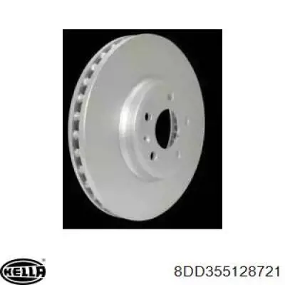 8DD 355 128-721 HELLA freno de disco delantero