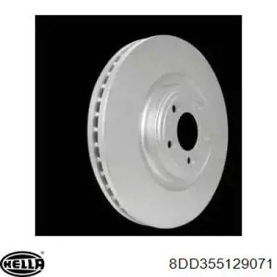 8DD 355 129-071 HELLA disco de freno delantero