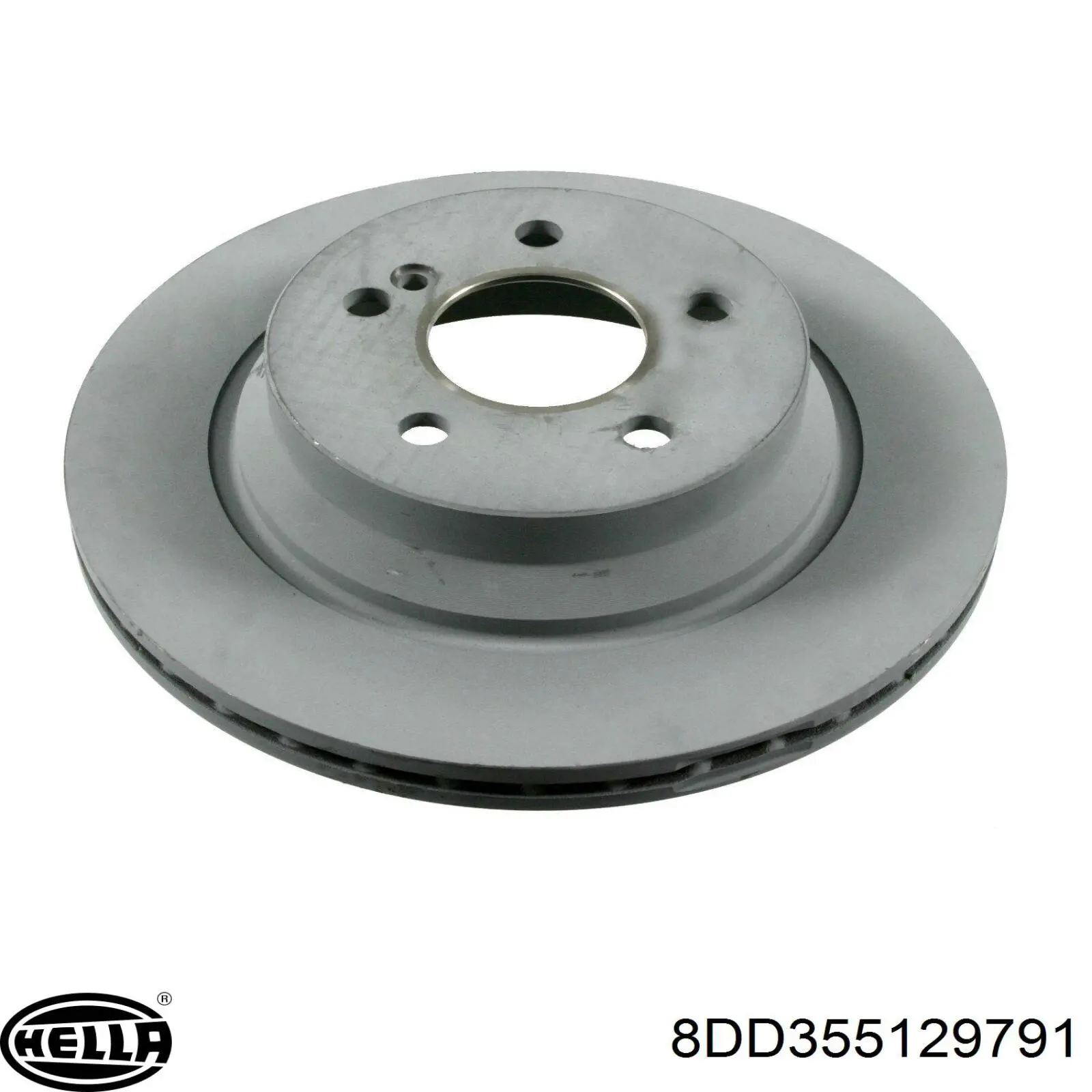 8DD 355 129-791 HELLA disco de freno trasero