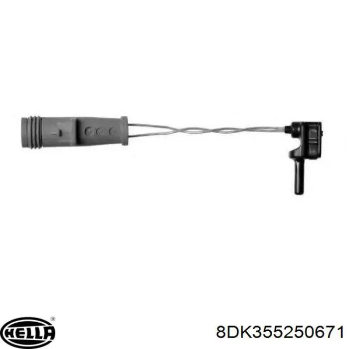 Sensor de desgaste de pastillas de freno trasero 001066 Road House