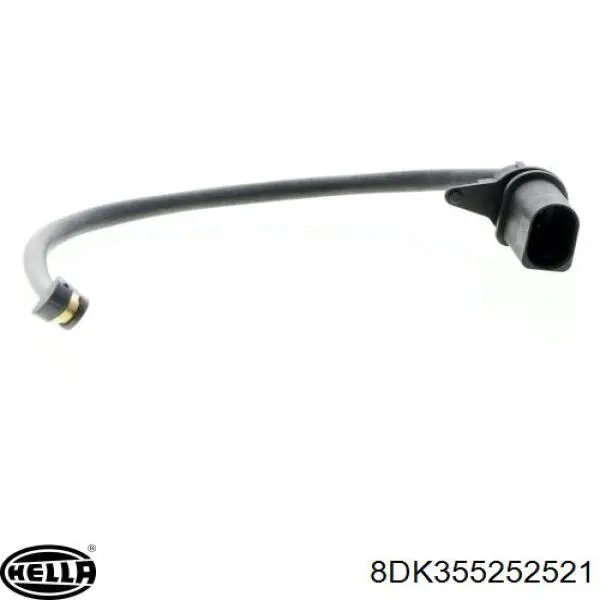 Comprar 8DK355252521 HELLA Sensor de desgaste de pastillas de freno delantero izquierdo