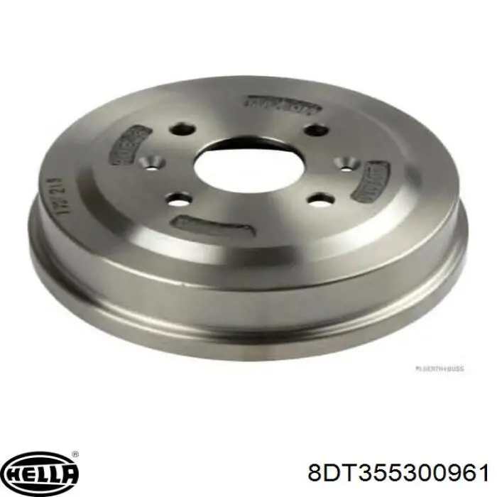 Tambor de freno trasero Sangsin SD3046