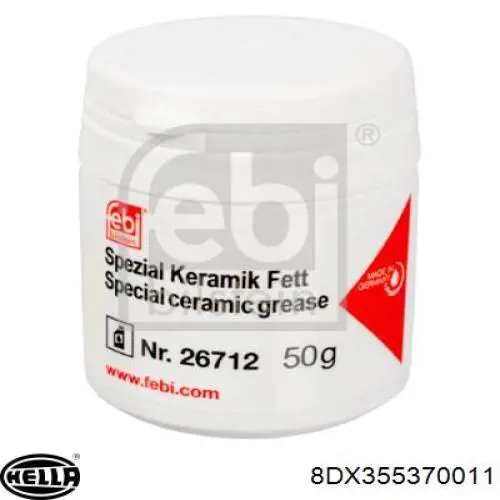 Comprar 8DX355370011 HELLA Grasa para sistemas de frenos