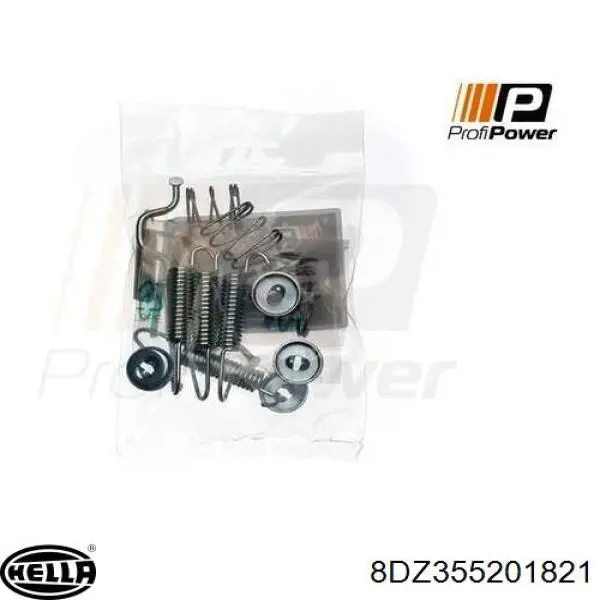 0104GRJ150RKIT Febest Kit de montaje de zapatas de freno traseras