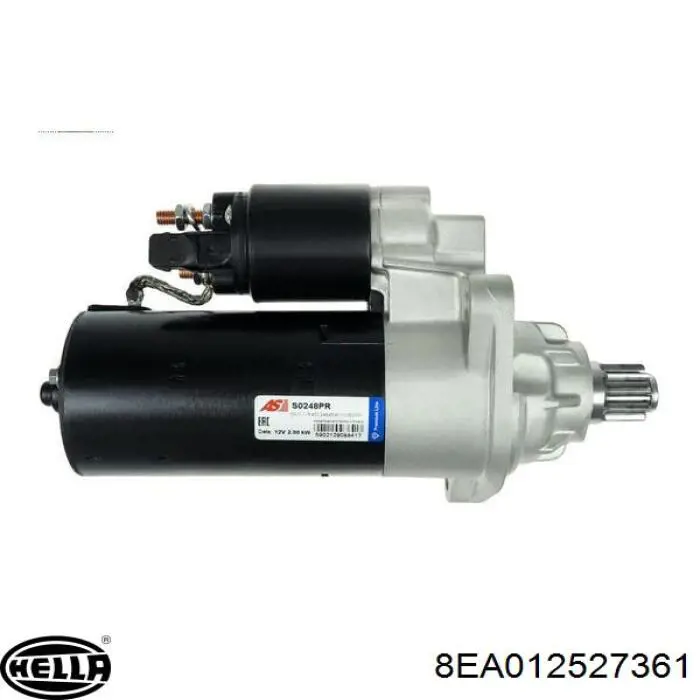 Motor de arranque D7RS50 VAG