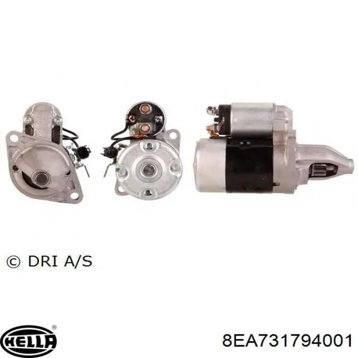 Motor de arranque 2330099B05 Nissan/Infiniti
