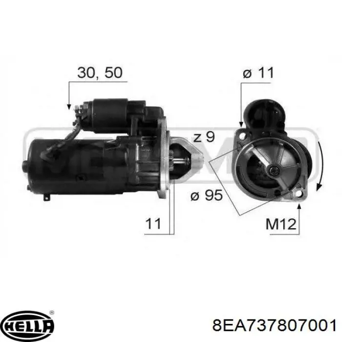 Burro de arranque  Mahle Original MS388 precio, desde 223,61 EUR