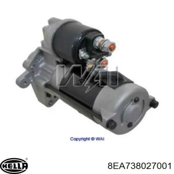 8EA738027001 HELLA motor de arranque