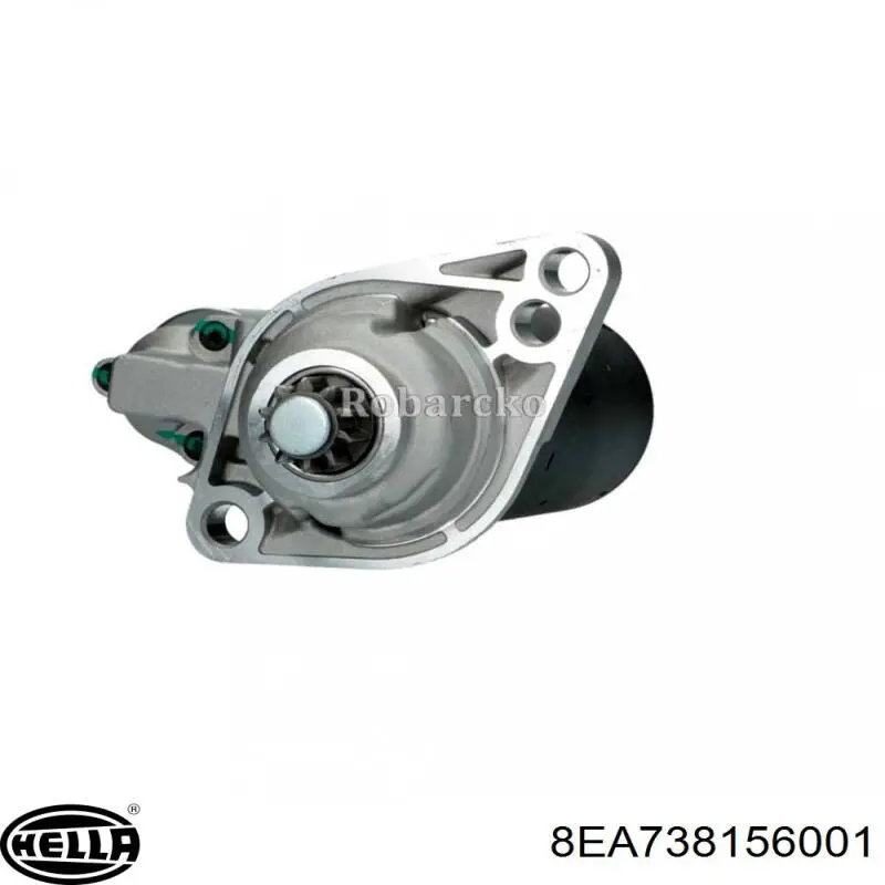 Motor de arranque 458217 VAG