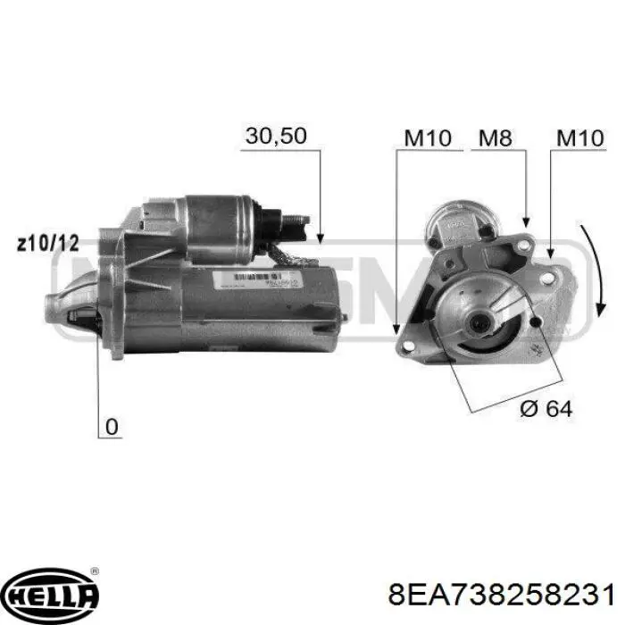 Comprar 233006124R Renault (RVI) Motores de arranque