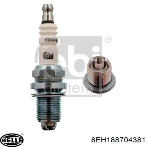 8EH 188 704-381 HELLA bujía de encendido