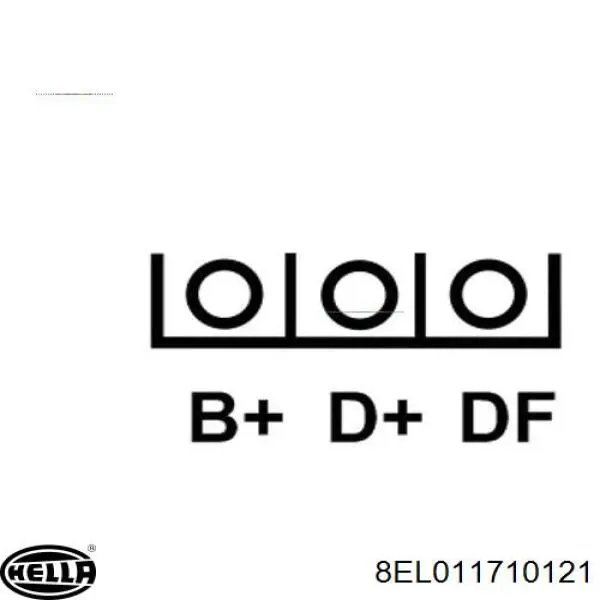 Alternador 0123310054 Ford