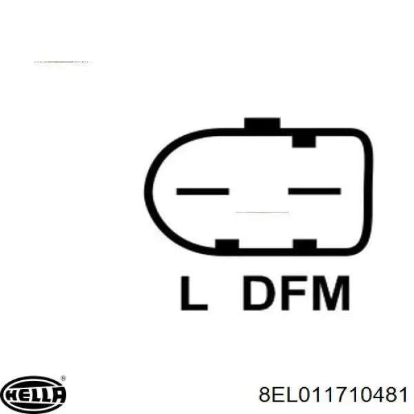 Alternador 1516485R DAF