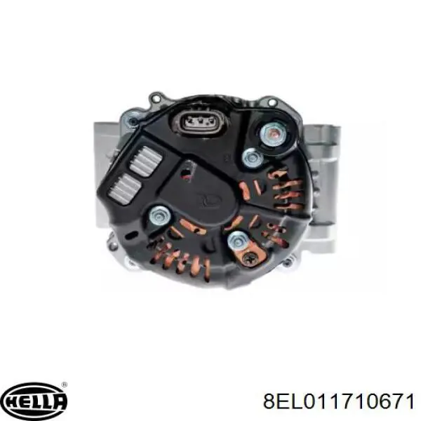 8EL011710-671 HELLA alternador