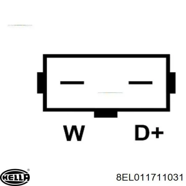 Alternador 0123320001 VAG