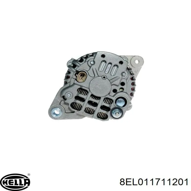 8EL011711201 HELLA Alternador de coche