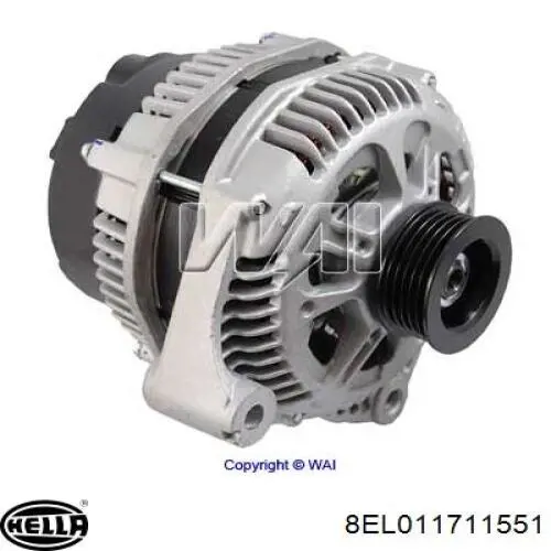 Alternador YLE000051 Land Rover
