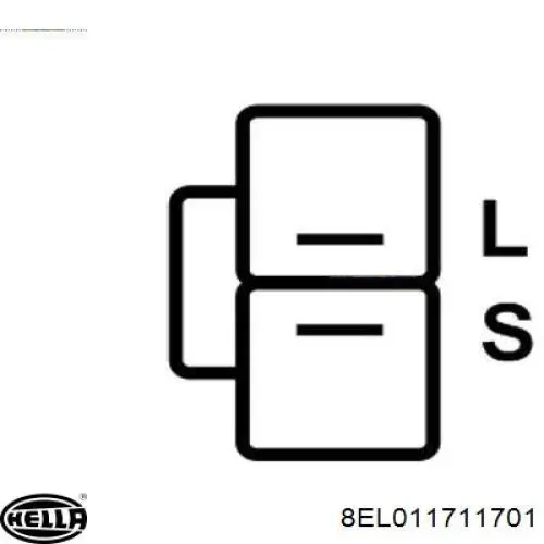 M511I62 NPS Alternador de coche