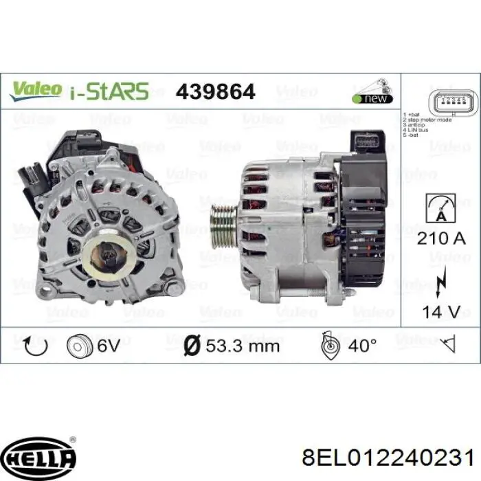 Comprar TG15S205 Peugeot/Citroen Dynamo