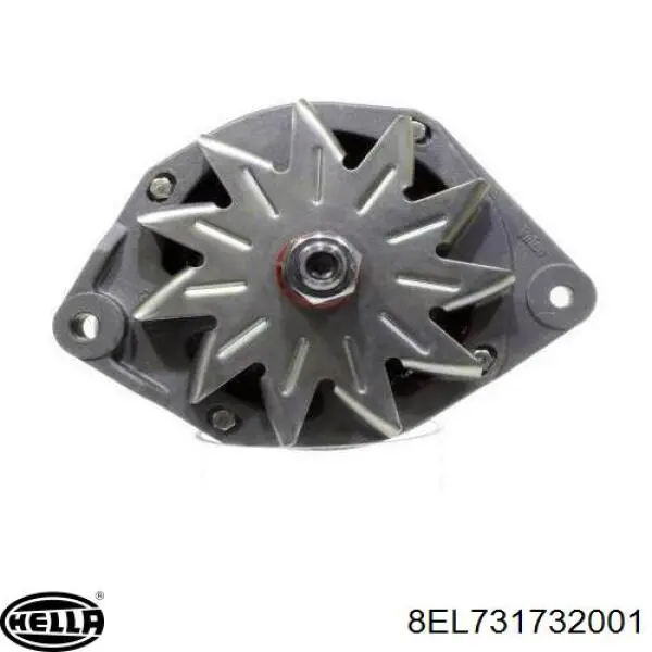 8EL731732001 HELLA Alternador de coche