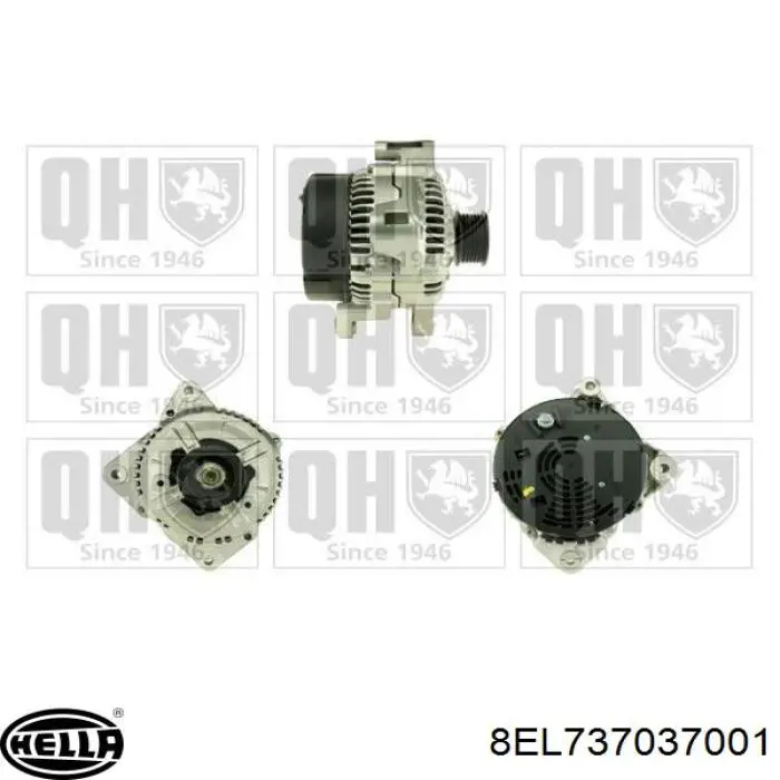 0123505014 Volvo Alternador de coche
