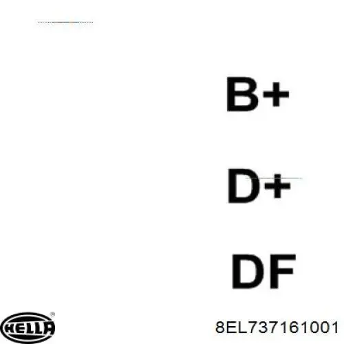 MG57 Mahle Original Alternador de coche