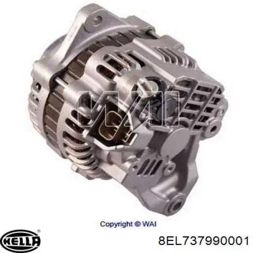 8EL737990001 HELLA alternador