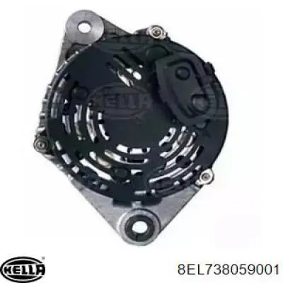 8EL738059001 HELLA alternador