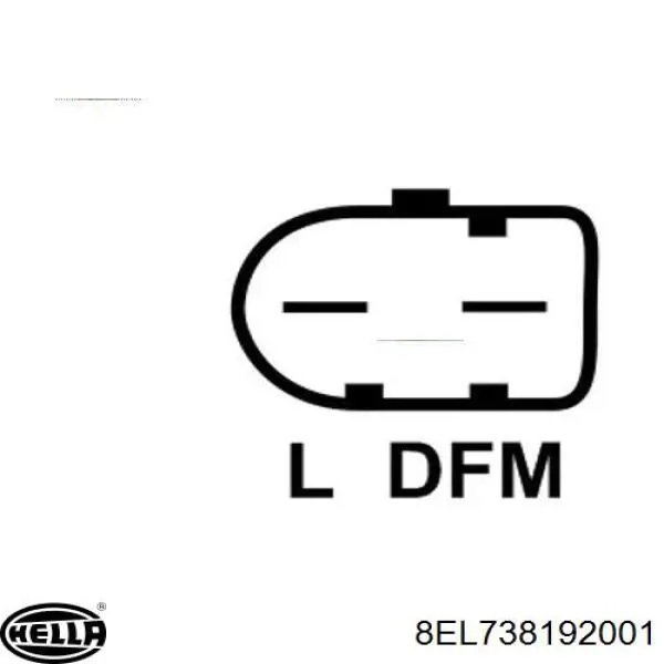 Alternador Volkswagen Caddy 4 SAB, SAJ