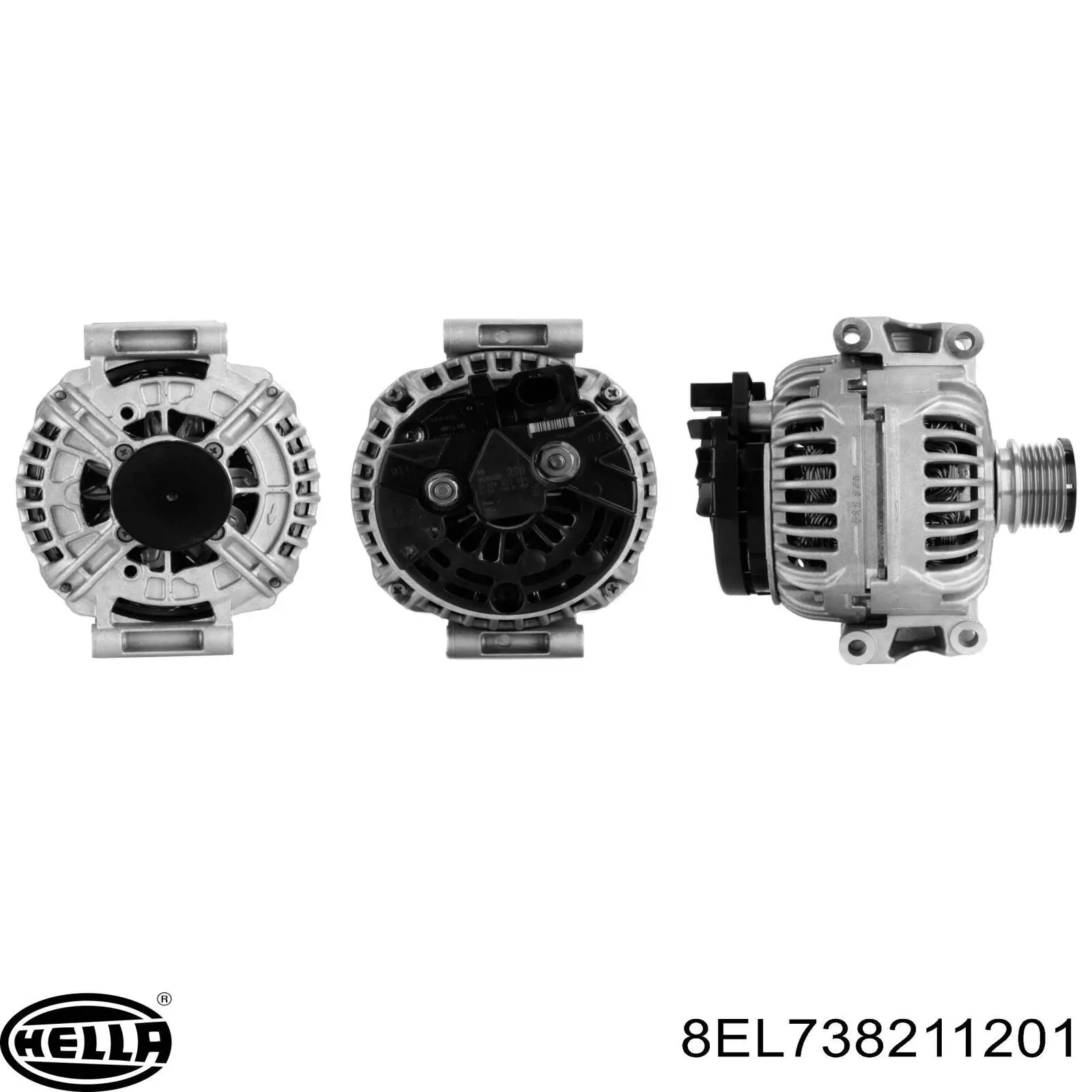 8EL738211201 HELLA alternador