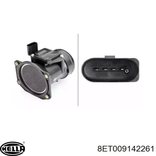 Comprar 8ET009142261 HELLA Sensor de masa de aire