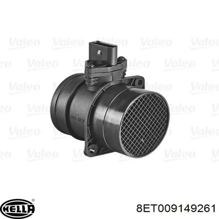 8ET009149261 HELLA sensor de flujo de aire/medidor de flujo (flujo de aire masibo)