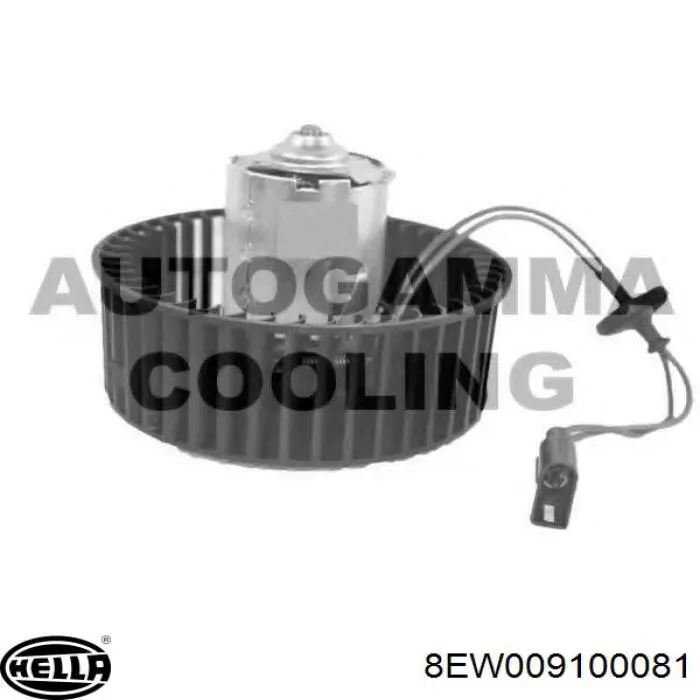 Ventilador habitáculo 098002N Dasis