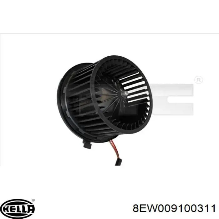 Motor eléctrico, ventilador habitáculo Audi 80 8C2