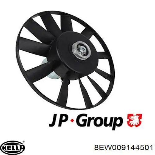 Motor del ventilador de enfriado Hans Pries (Topran) 103138755
